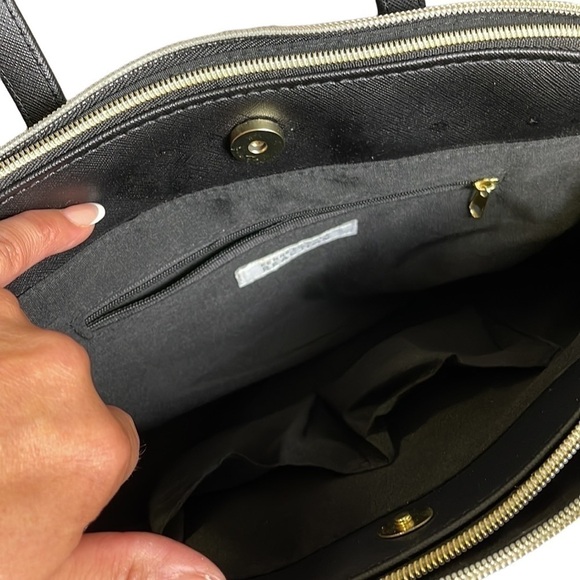 KENNETH Cole Reaction KN1659 Arbol Dome Satchel (BLACK) - Picture 6 of 8